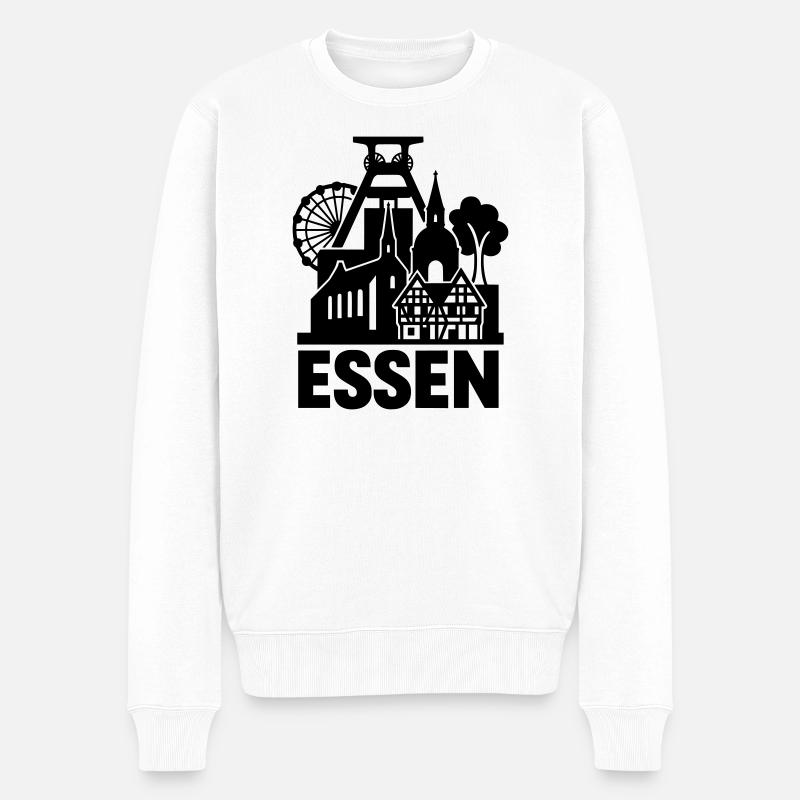 Région d’Essen Ruhr - Pull Premium bio Homme - blanc