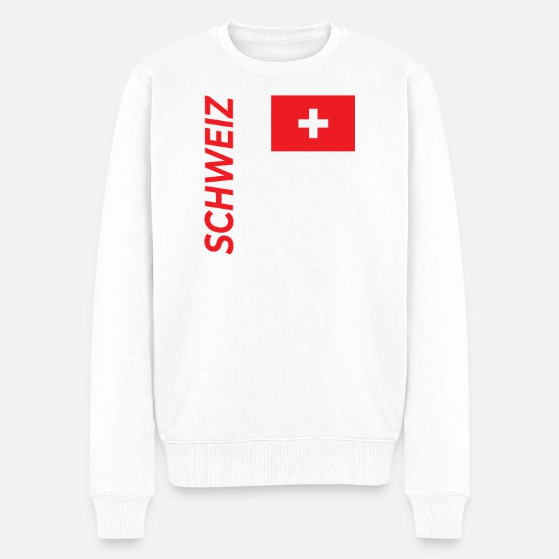 Lausanne - Pull Premium bio Homme - blanc