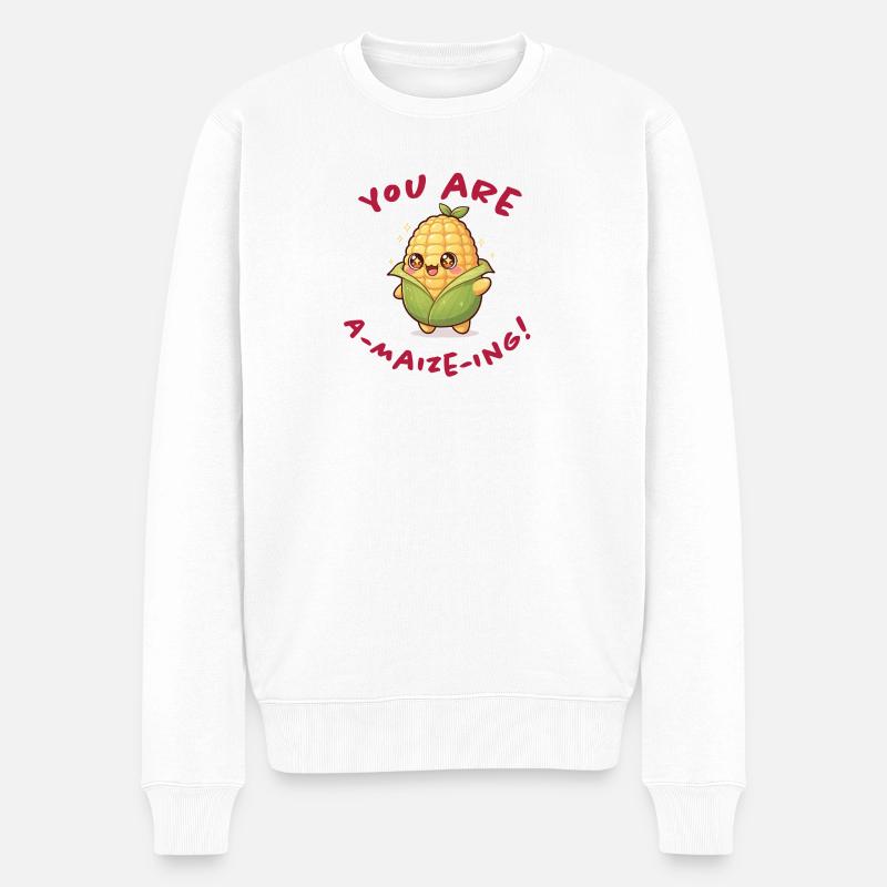 Vous étonnez - Pull Premium bio Homme - blanc