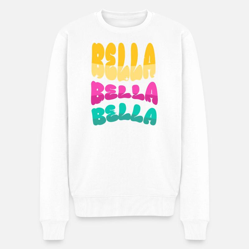 Bella - Pull Premium bio Homme - blanc