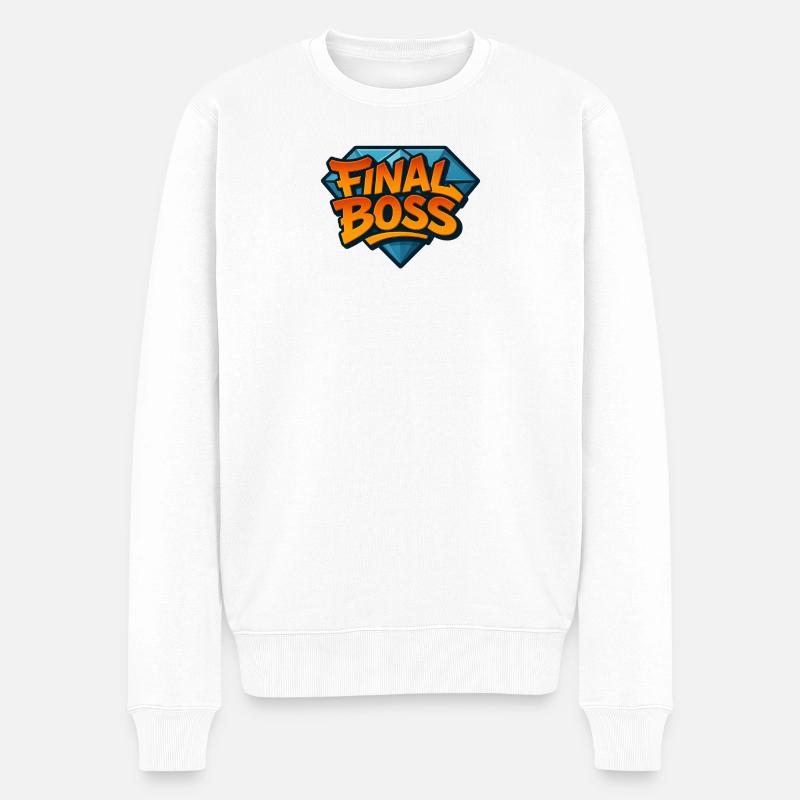 Final - Pull Premium bio Homme - blanc