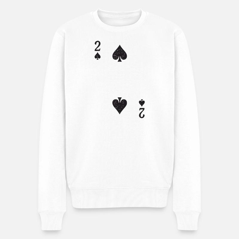 Deux bêches - Pull Premium bio Homme - blanc