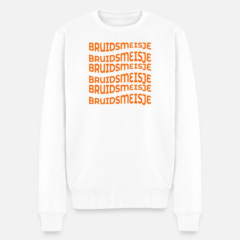 BRUIDSMEISJE BRUID - Pull Premium bio Homme - blanc