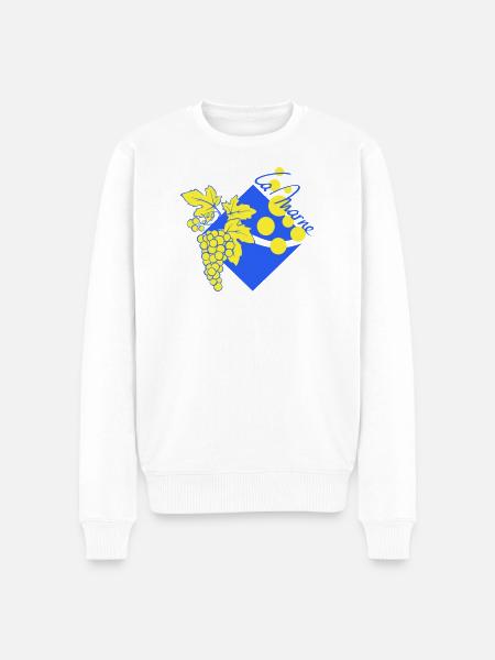 Logo revisited the Marne - Men's Premium Organic Jumper - white
