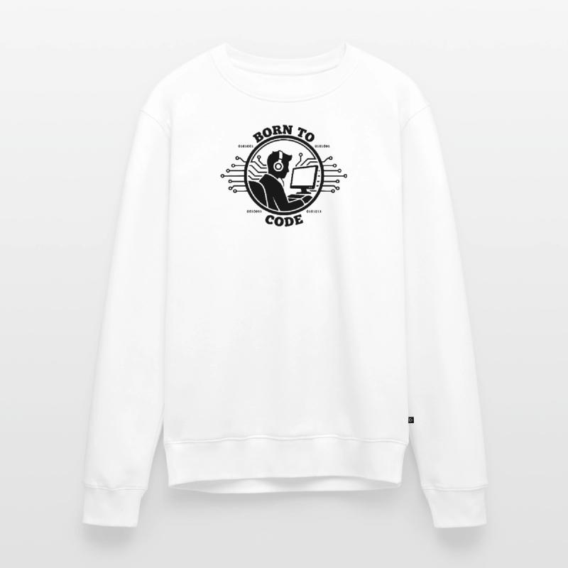 Programmierer, der zum Programmieren geboren wurde Programmierer Männer Premium Bio Pullover