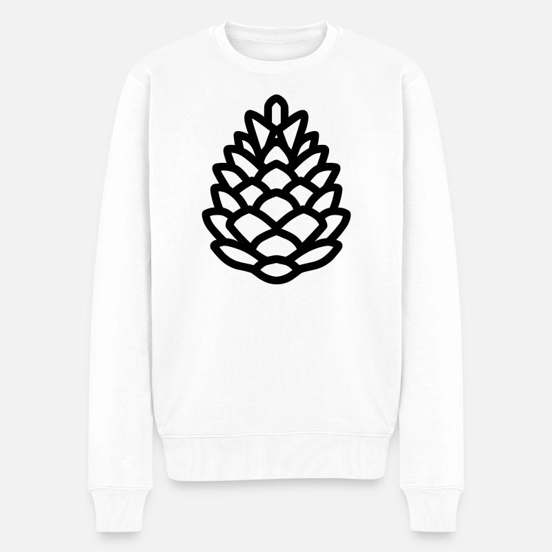 Pomme de Pin - Pull Premium bio Homme - blanc