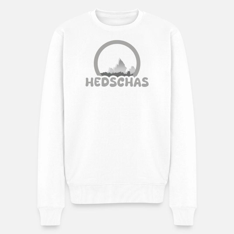 Trekking Hedschas - Männer Premium Bio Pullover - Weiß