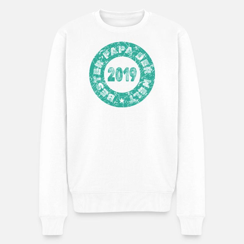 Charrette à bras 2019 - Pull Premium bio Homme - blanc