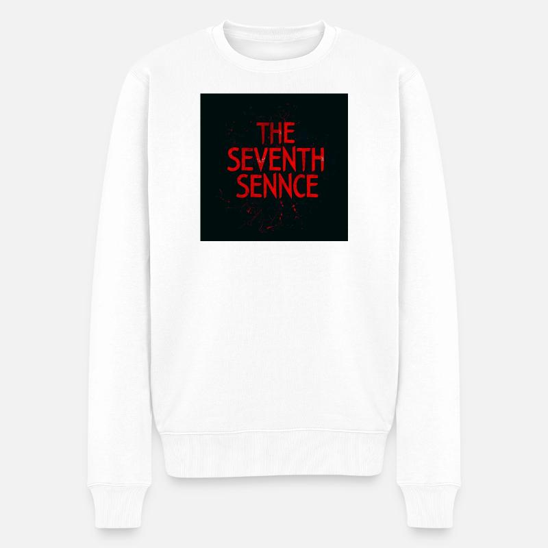 La septième sennce - Pull Premium bio Homme - blanc