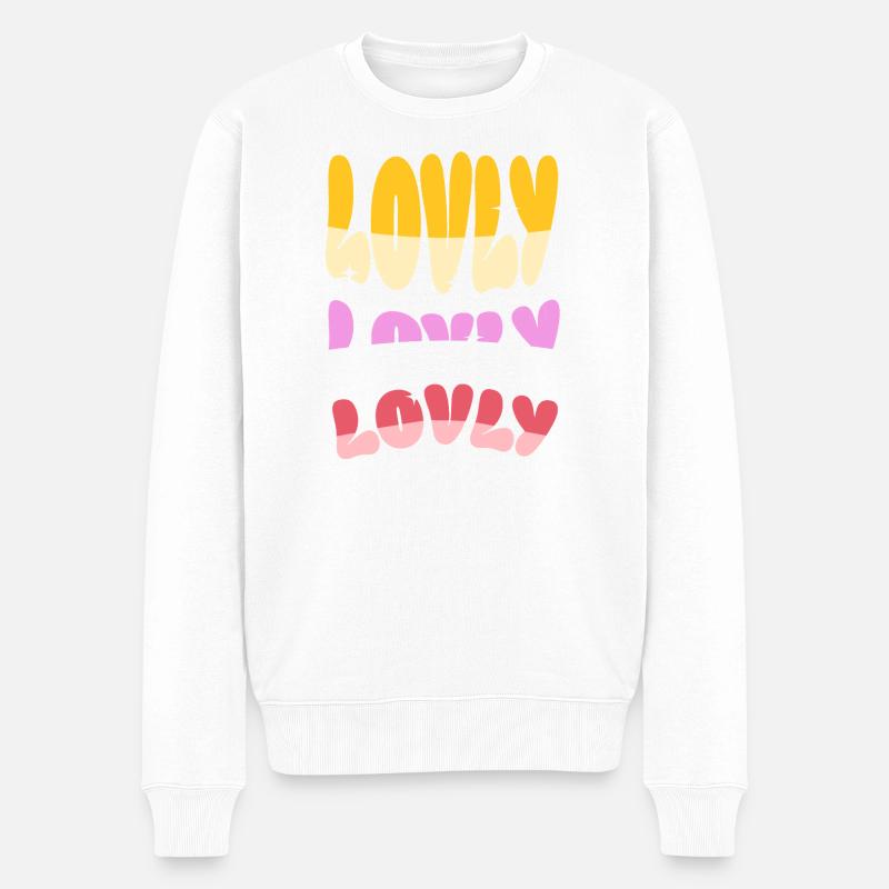 Amour Charmant Aimant - Pull Premium bio Homme - blanc