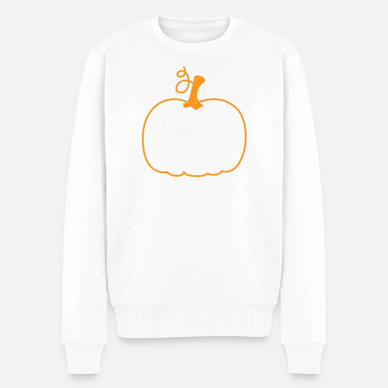 Thanksgiving Mama Mutter Oma Großmutter - Männer Premium Bio Pullover - Weiß