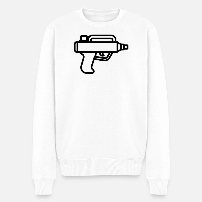 pistolet à eau - Pull Premium bio Homme - blanc