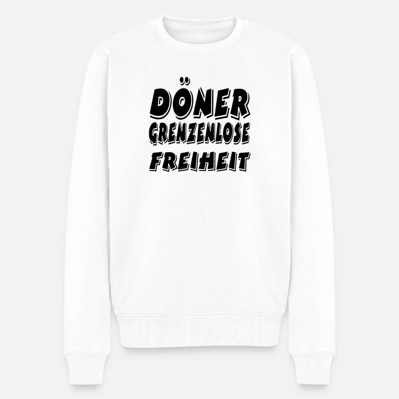 Kebab - Pull Premium bio Homme - blanc