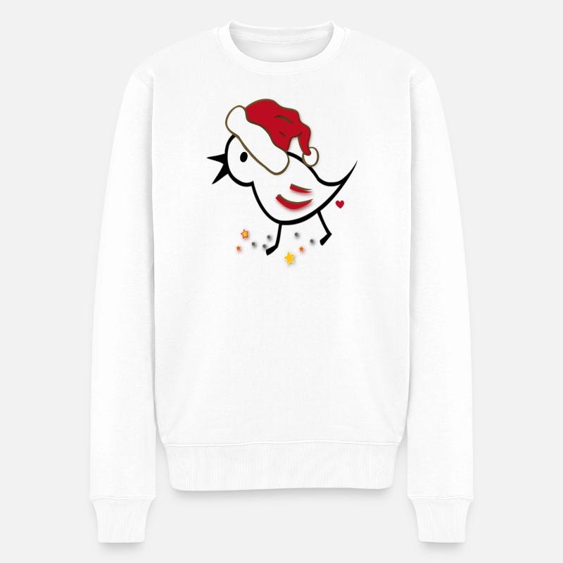 Noël - Pull Premium bio Homme - blanc