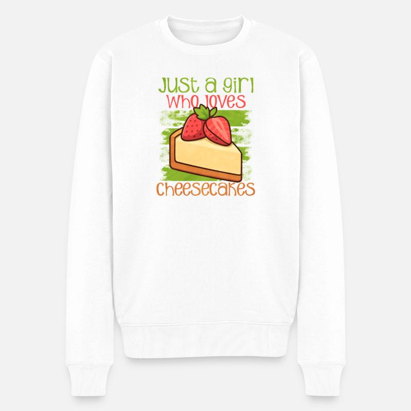 Gâteau - Pull Premium bio Homme - blanc