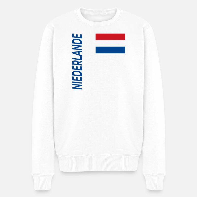 Tilburg - Pull Premium bio Homme - blanc