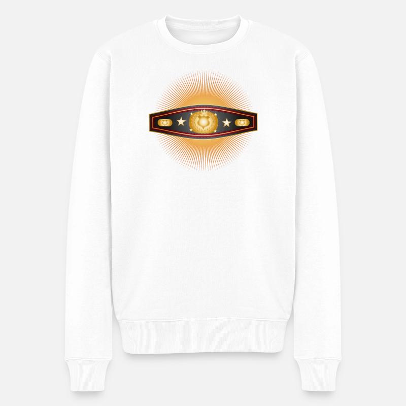 Ceinture Radiant Box – Champion Design - Pull Premium bio Homme - blanc