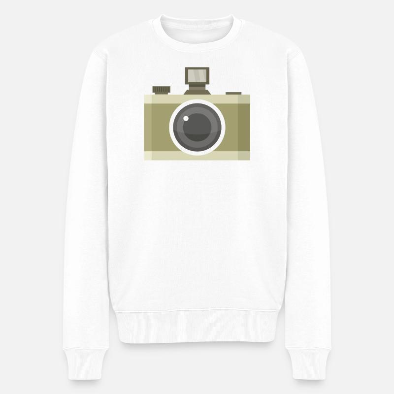 Zimmer - Männer Premium Bio Pullover - Weiß