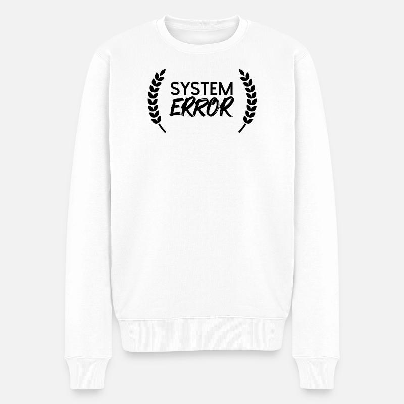 Défaillance du système - Pull Premium bio Homme - blanc