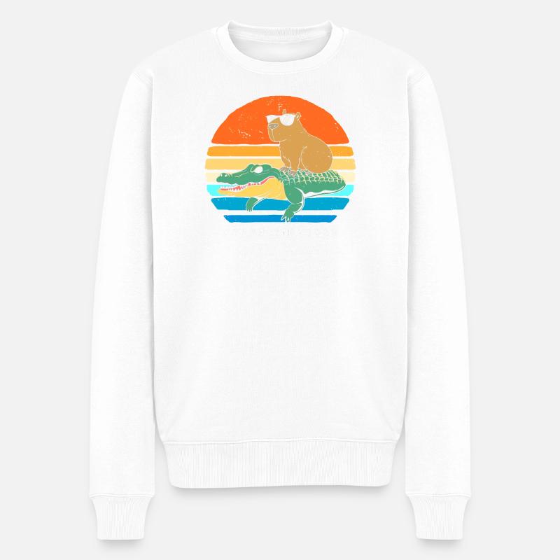 Bon anniversaire - Pull Premium bio Homme - blanc