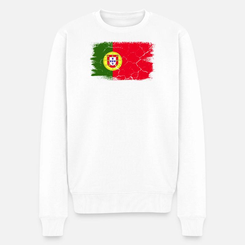 Affranchissement - Pull Premium bio Homme - blanc