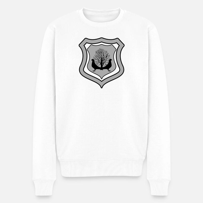 Colombes - Pull Premium bio Homme - blanc