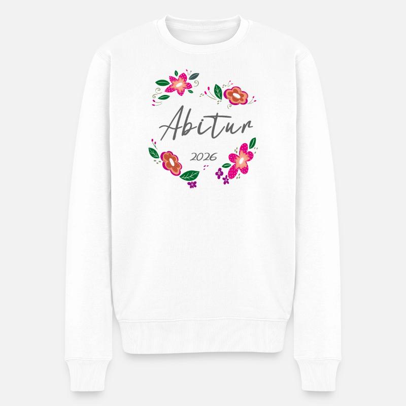 Abitur 2026 - Pull Premium bio Homme - blanc