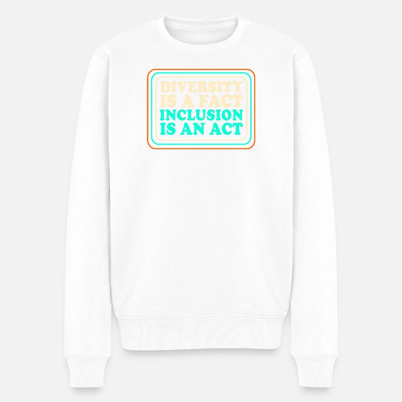 Sonderschule Lehrer Förderschule Pädagoge - Männer Premium Bio Pullover - Weiß
