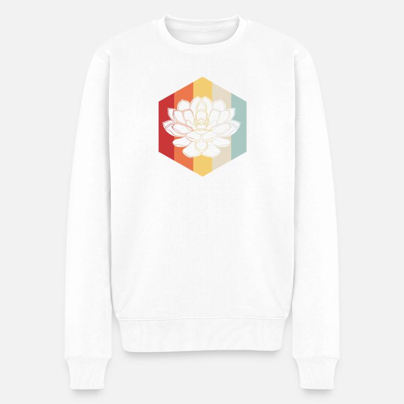 Cactus Plante Cactus - Pull Premium bio Homme - blanc