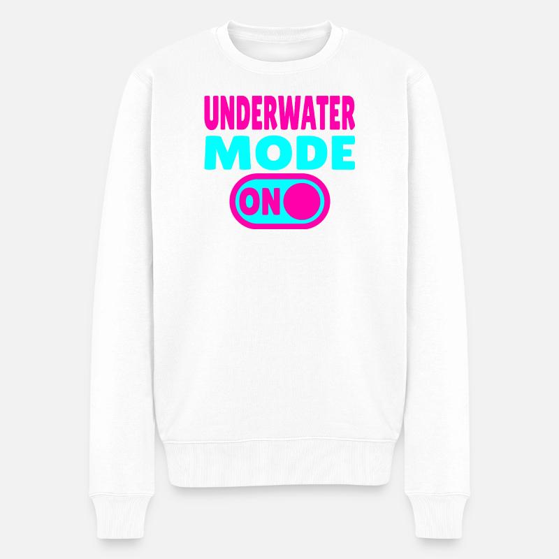 Mode sous-marin ACTIVÉ - Pull Premium bio Homme - blanc