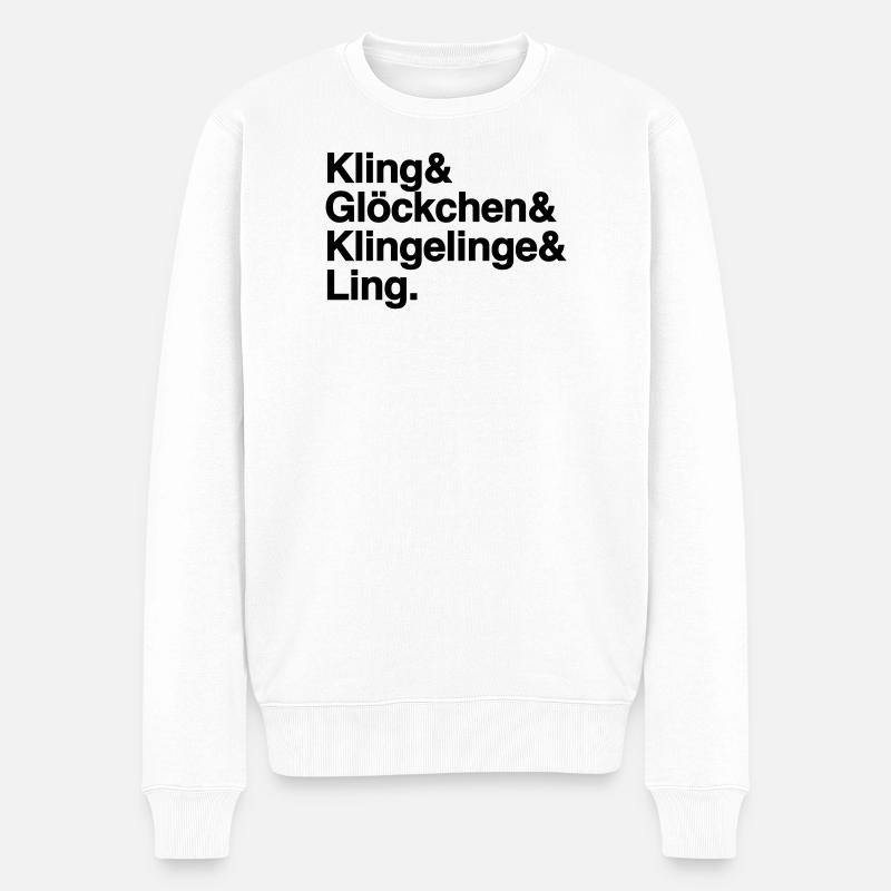 Weihnachten K&G&K&L - Männer Premium Bio Pullover - Weiß