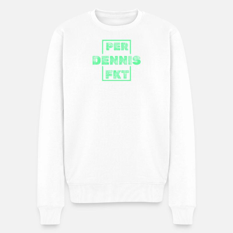 Dennis - Pull Premium bio Homme - blanc