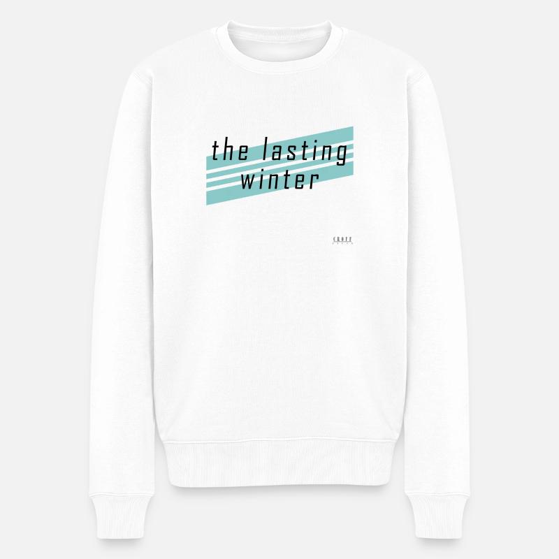 L’hiver durable - Pull Premium bio Homme - blanc