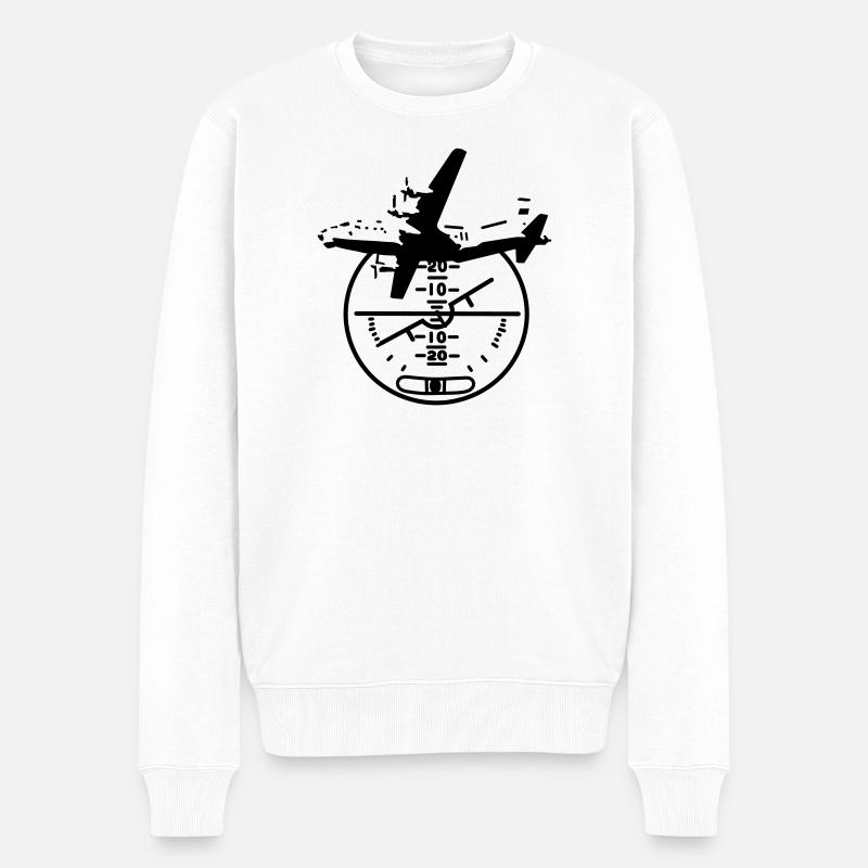 An-12 - Männer Premium Bio Pullover - Weiß