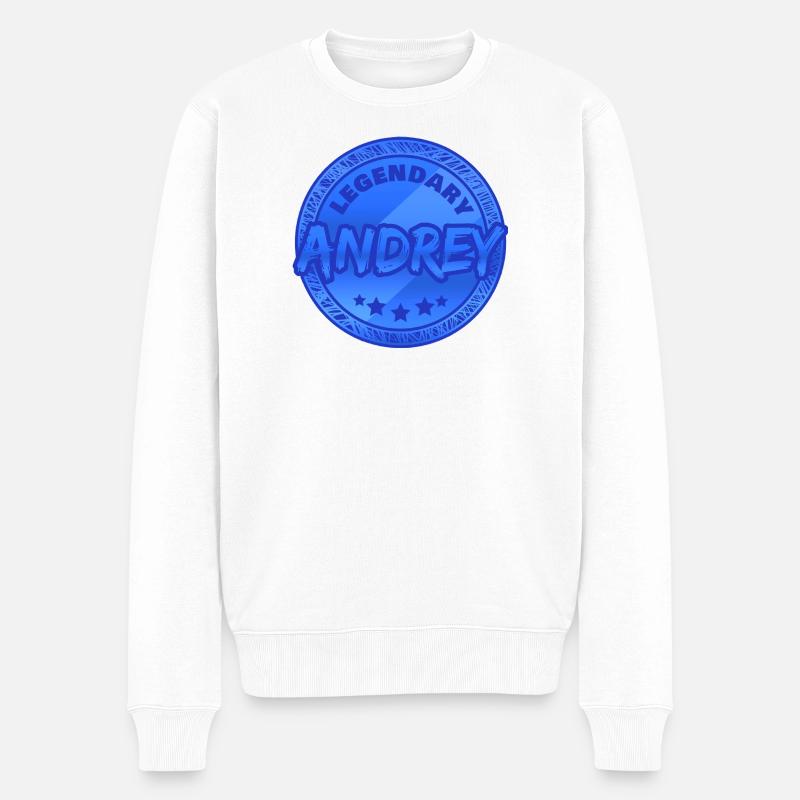 Andrey - Pull Premium bio Homme - blanc