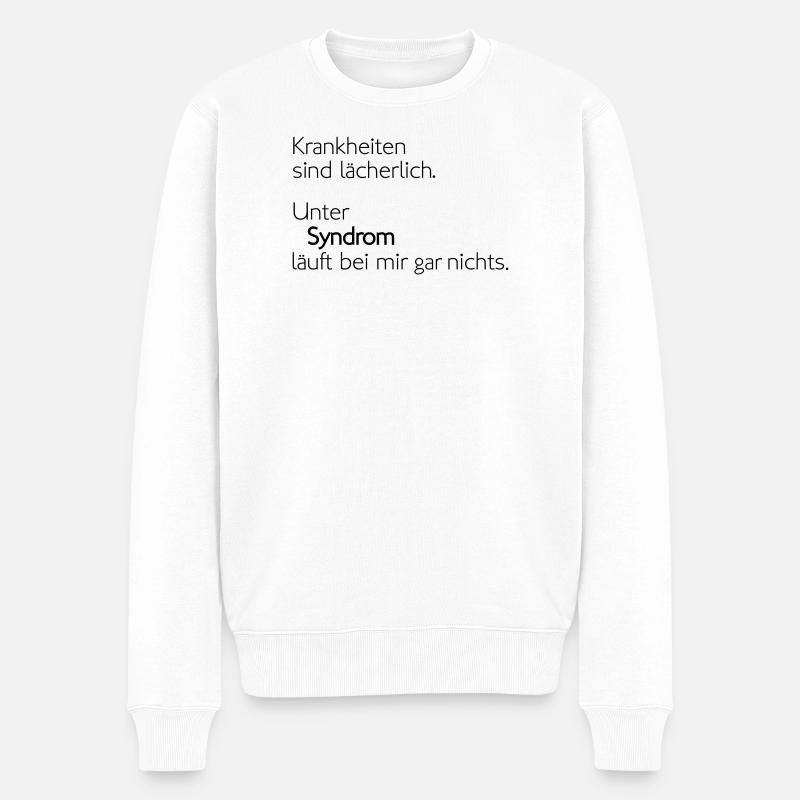 Syndrome - Pull Premium bio Homme - blanc