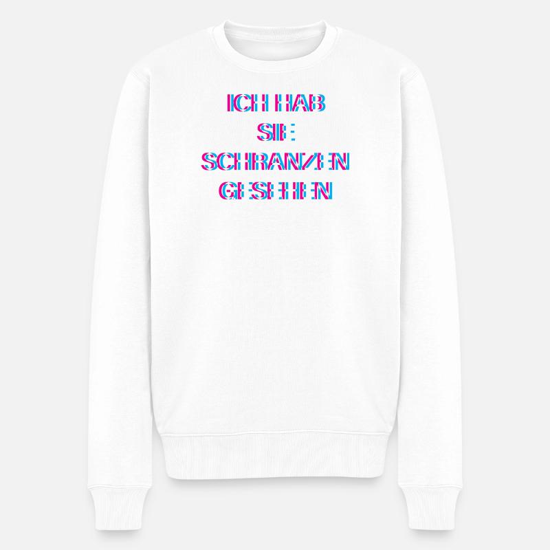 Hardtekk Tekk - Männer Premium Bio Pullover - Weiß