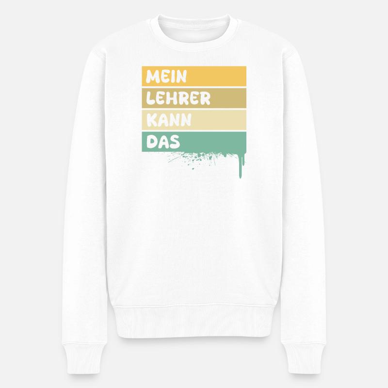 Profession : Enseignant - Pull Premium bio Homme - blanc