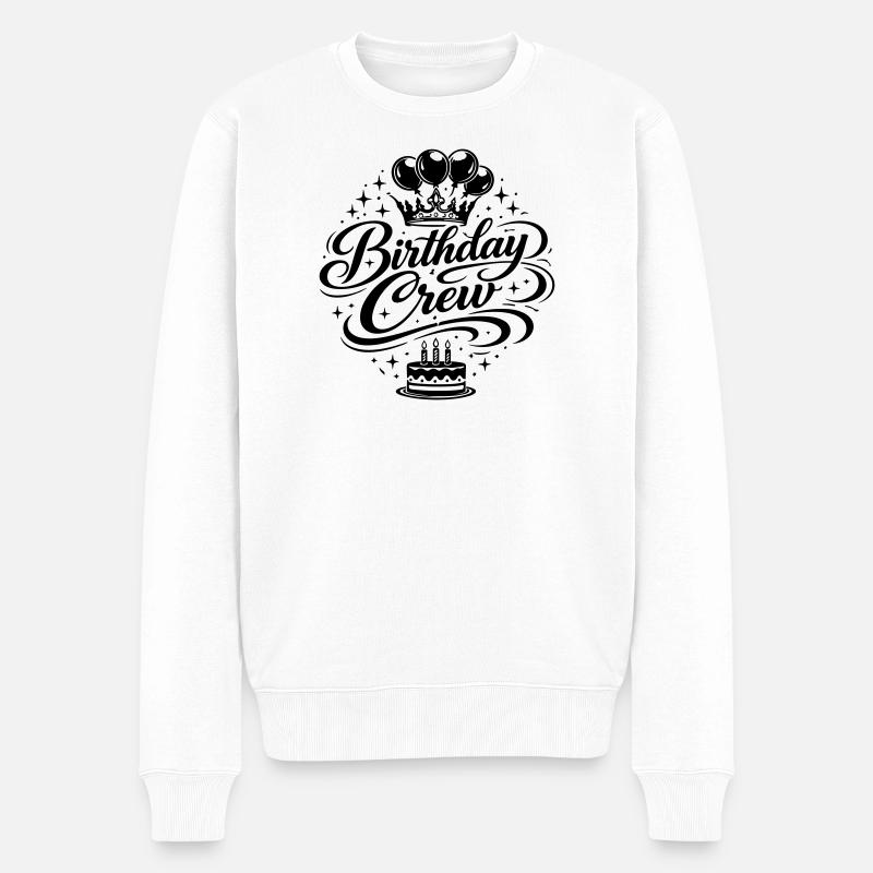 Célébration de l’équipe d’anniversaire - Pull Premium bio Homme - blanc