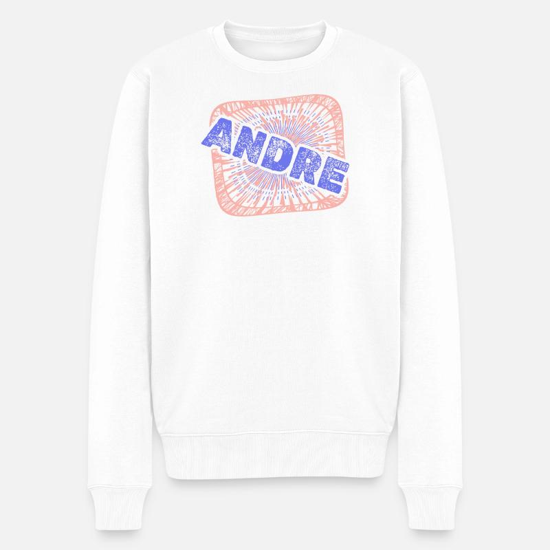 Collègue André - Pull Premium bio Homme - blanc