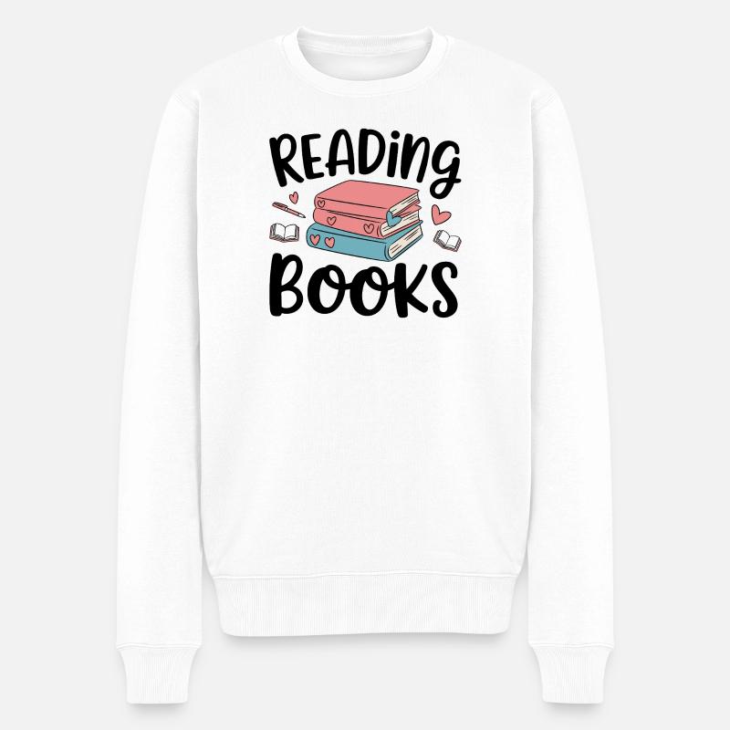 ` - Pull Premium bio Homme - blanc