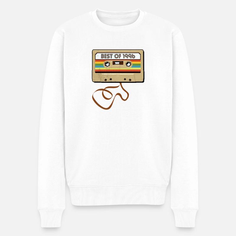 Best of 1996 Limited Edition - Kassette - Männer Premium Bio Pullover - Weiß