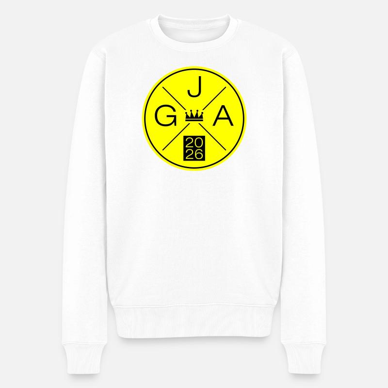JGA 2026 - Pull Premium bio Homme - blanc