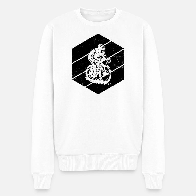 Déclaration pour tous les vélos de route - Pull Premium bio Homme - blanc