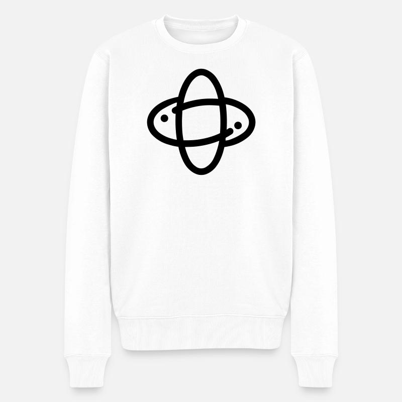 gravité - Pull Premium bio Homme - blanc