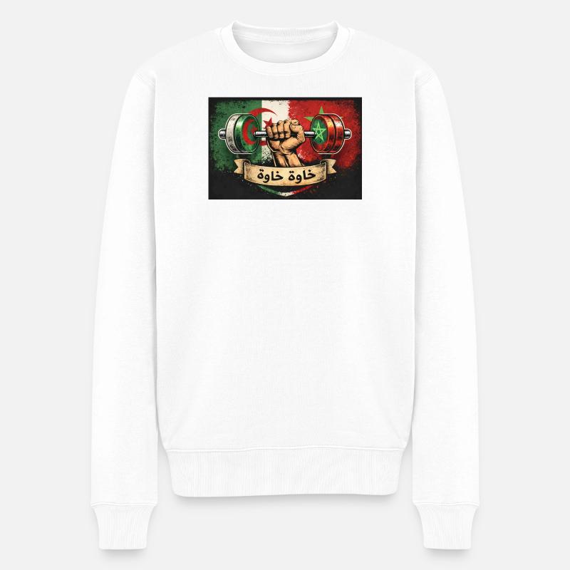 خاوة خاوة - Pull Premium bio Homme - blanc