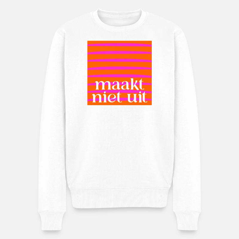 Peu importe - Pull Premium bio Homme - blanc