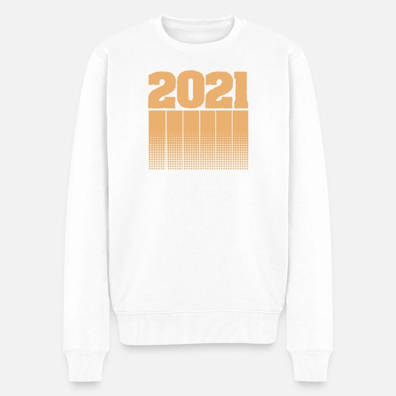 2021 2021 - Pull Premium bio Homme - blanc