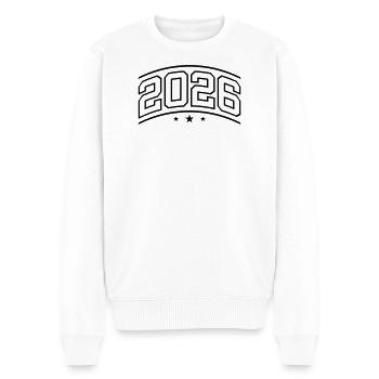 Élément 2026 - Pull Premium bio Homme - blanc - Devant - Thijin (182cm)