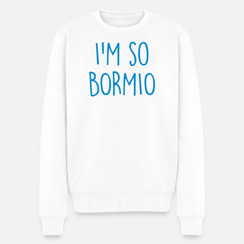 Bormio - Pull Premium bio Homme - blanc